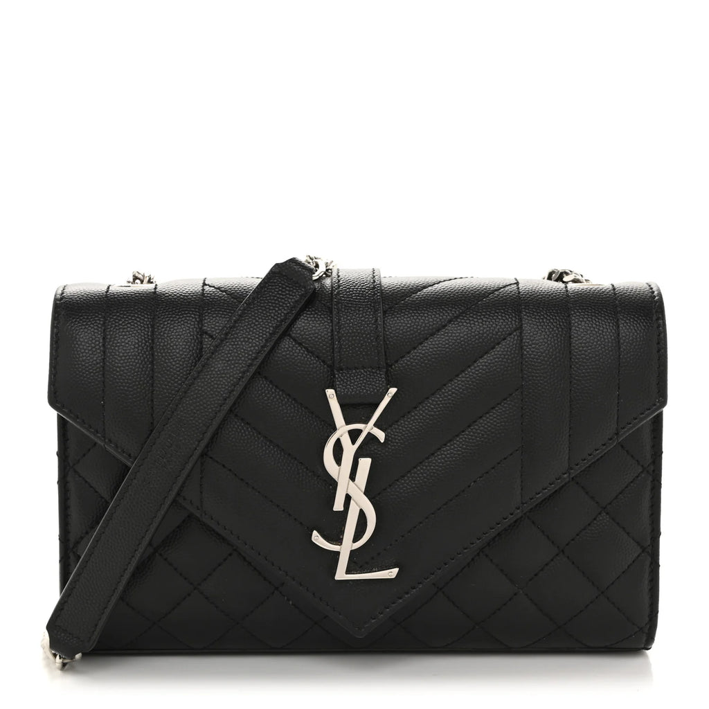 Ysl Grain De Poudre Textured Mixed Matelasse Bag