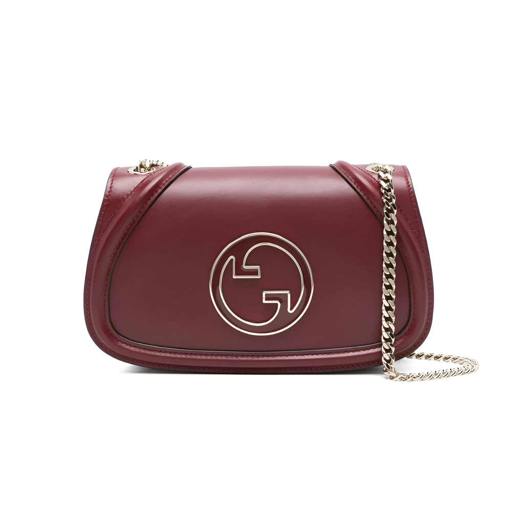 Gucci Blondie Red Mini Shoulder Bag Leather
