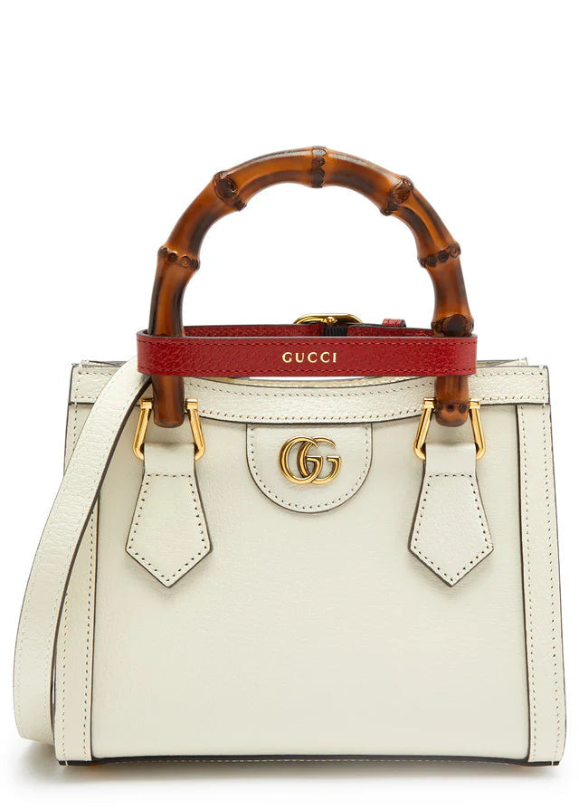 Gucci Diana mini leather top handle bag