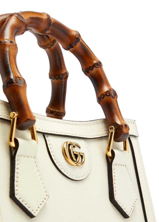 Gucci Diana mini leather top handle bag