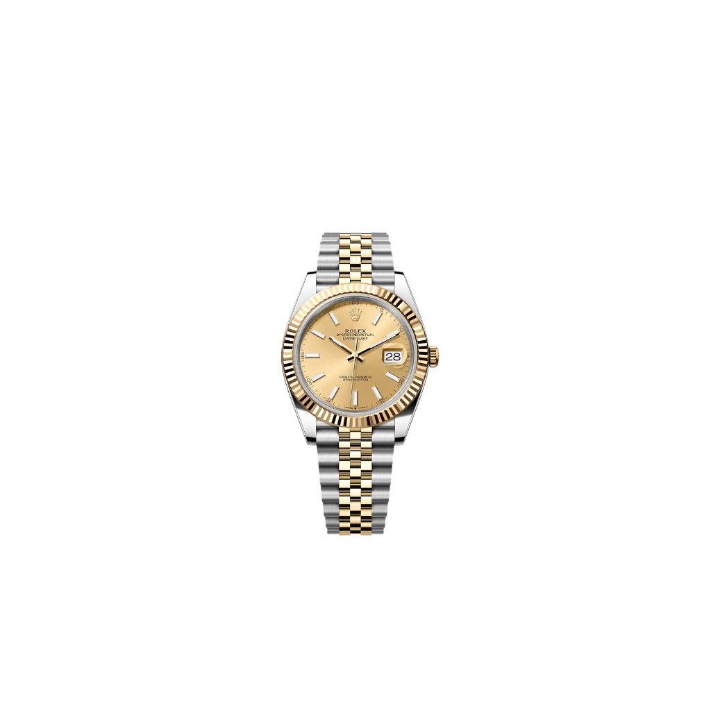 Rolex DateJust Gold Dial Watch