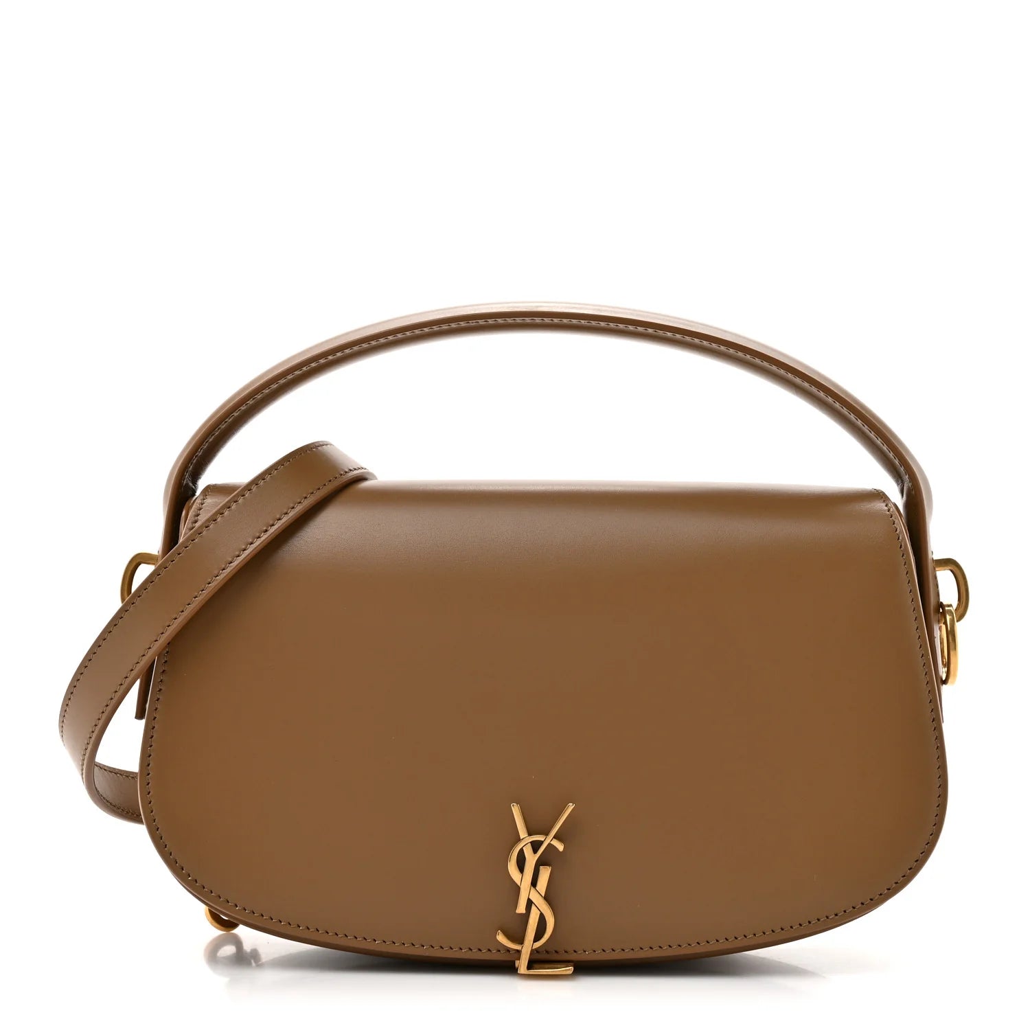 Ysl Calfskin Voltaire Top Handle Crossbody Bag