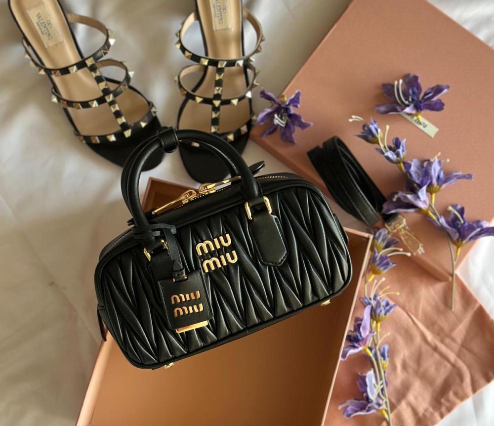 Miu Miu Metallis Black Bag