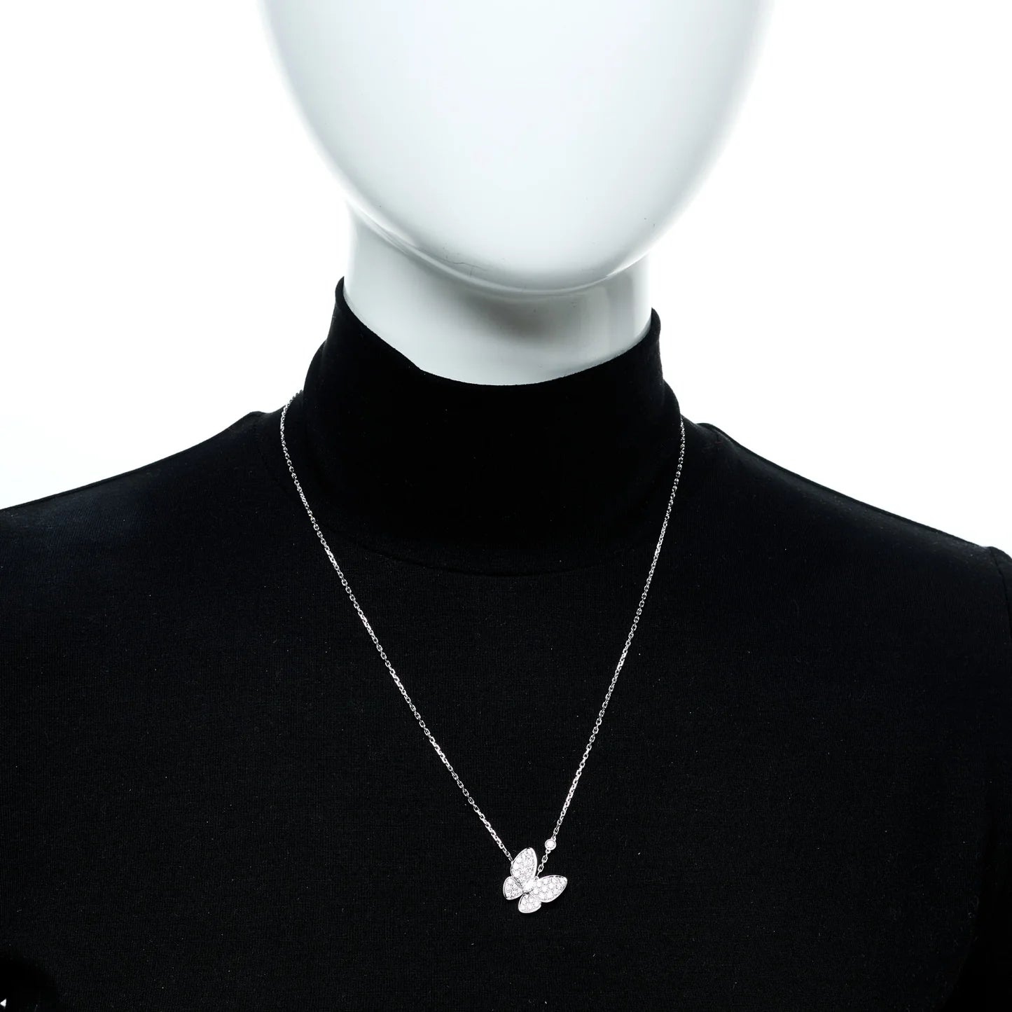 VCA Butterfly Pendant Necklace