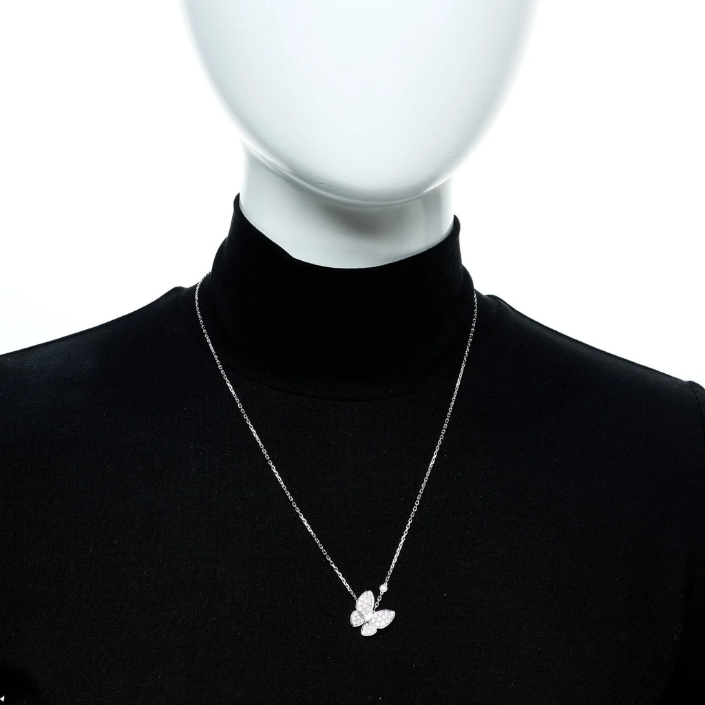 VCA Butterfly Pendant Necklace