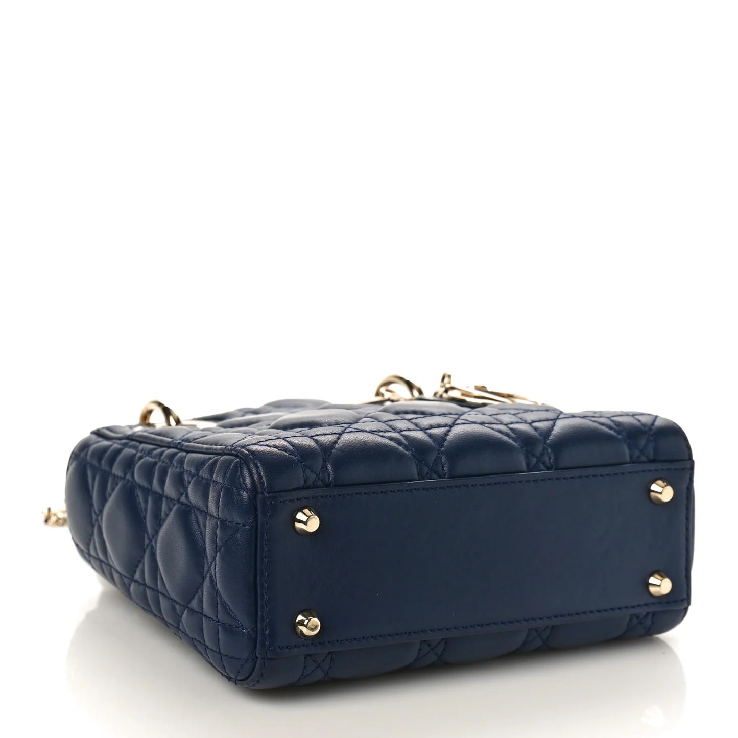 Mini Lady Dior Navy Blue