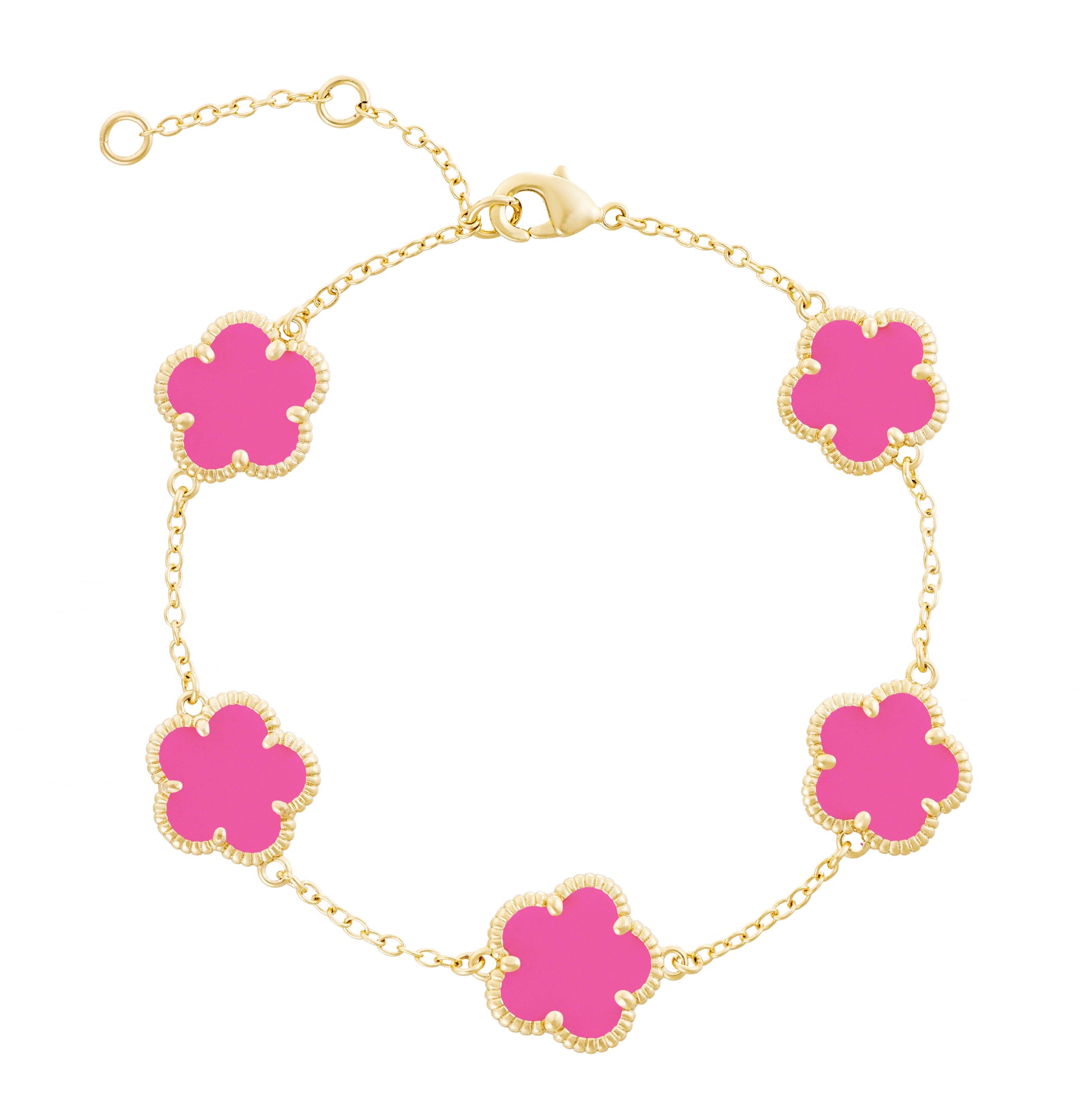 Van Cleef & Arpels Dark Pink Bracelet