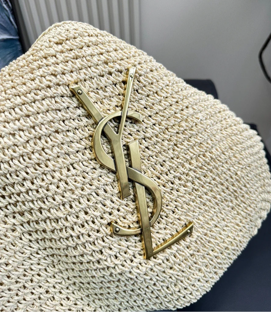 Ysl Gold Basket Bag