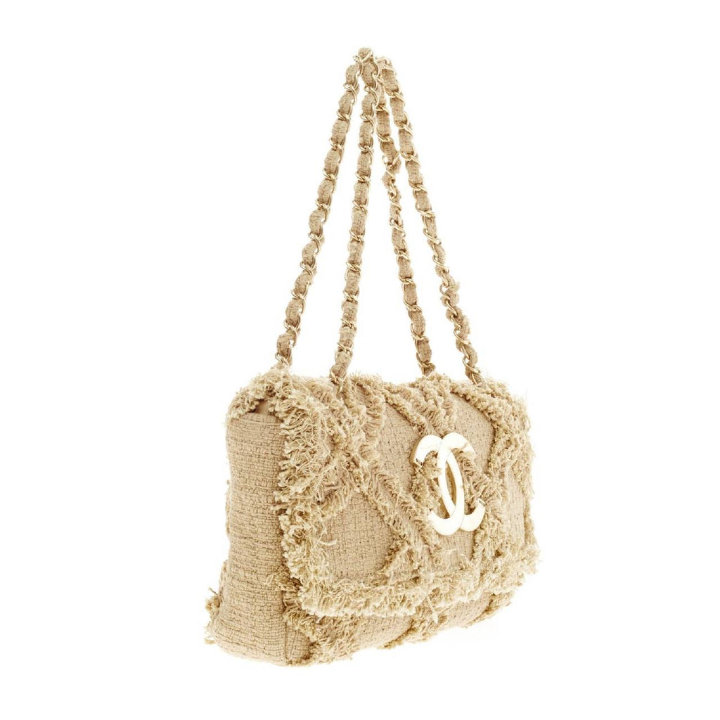 Chanel Fringe Trim Flap Bag