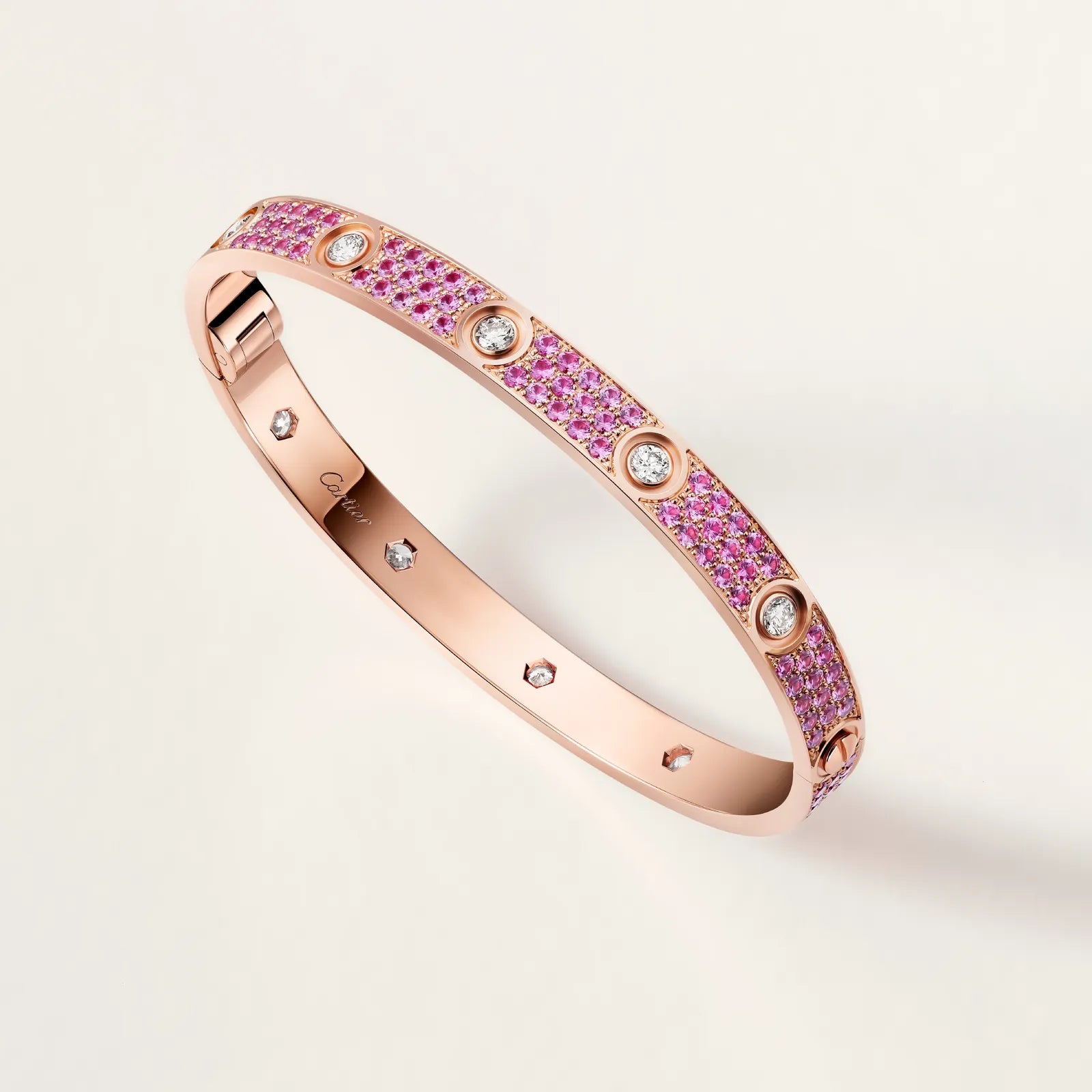 Rose Gold Diamond and Sapphire