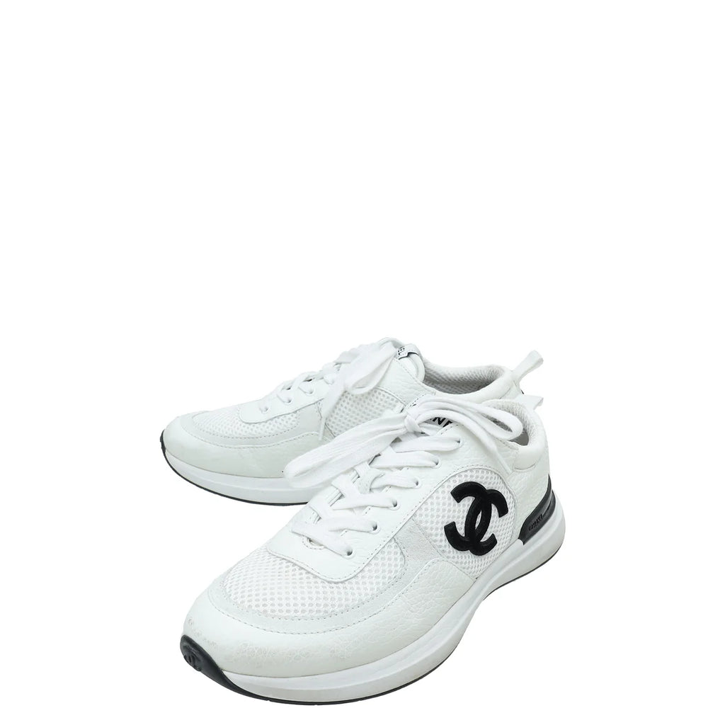 Chanel 21S Mens White Black