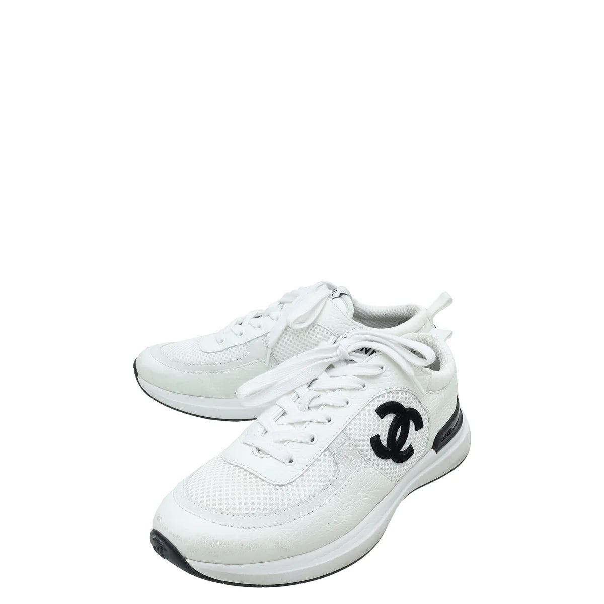 Chanel 21S Mens White Black