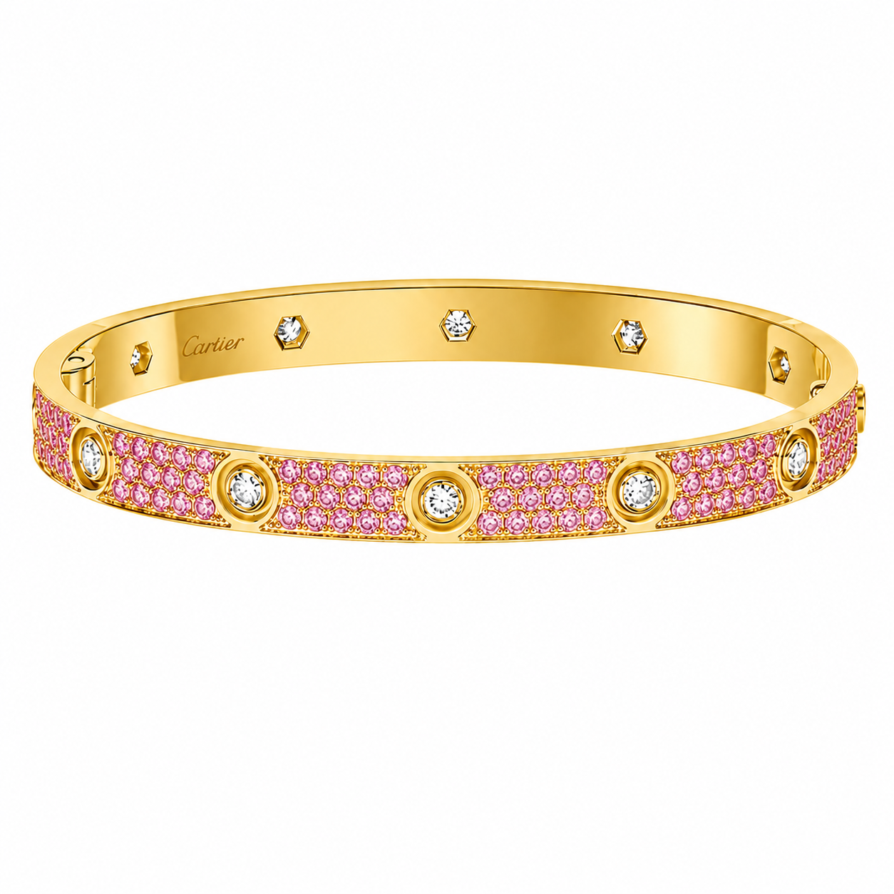 Gold Diamond and Sapphire
