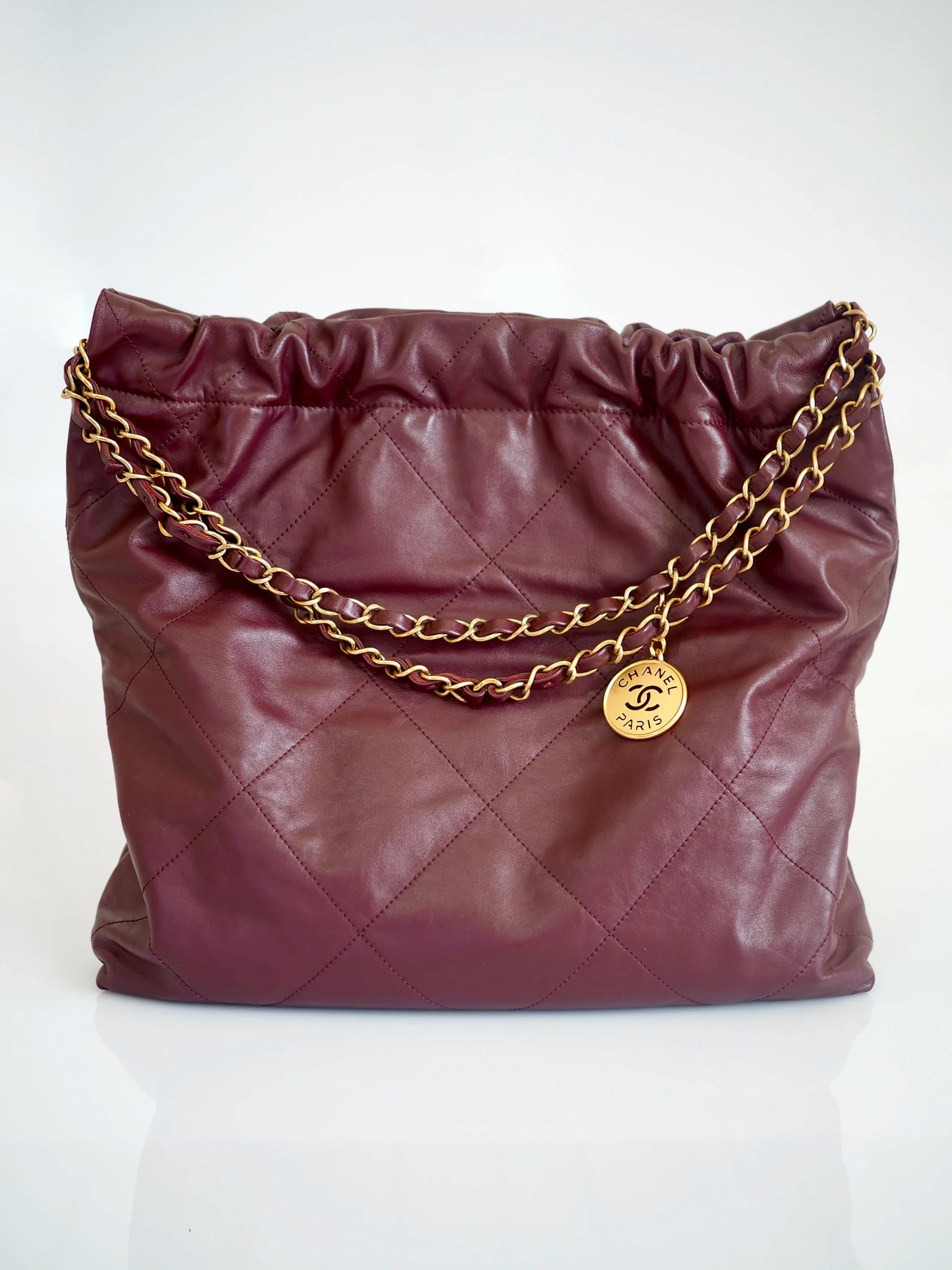Bag CHANEL 22 Medium Burgundy