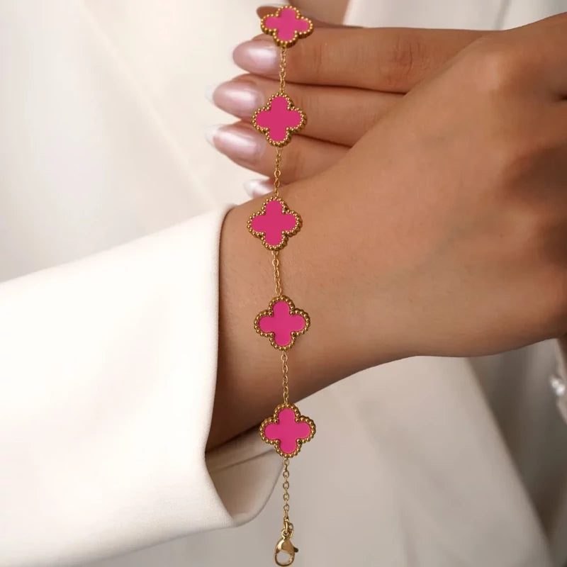 Van Cleef & Arpels Dark Pink Bracelet