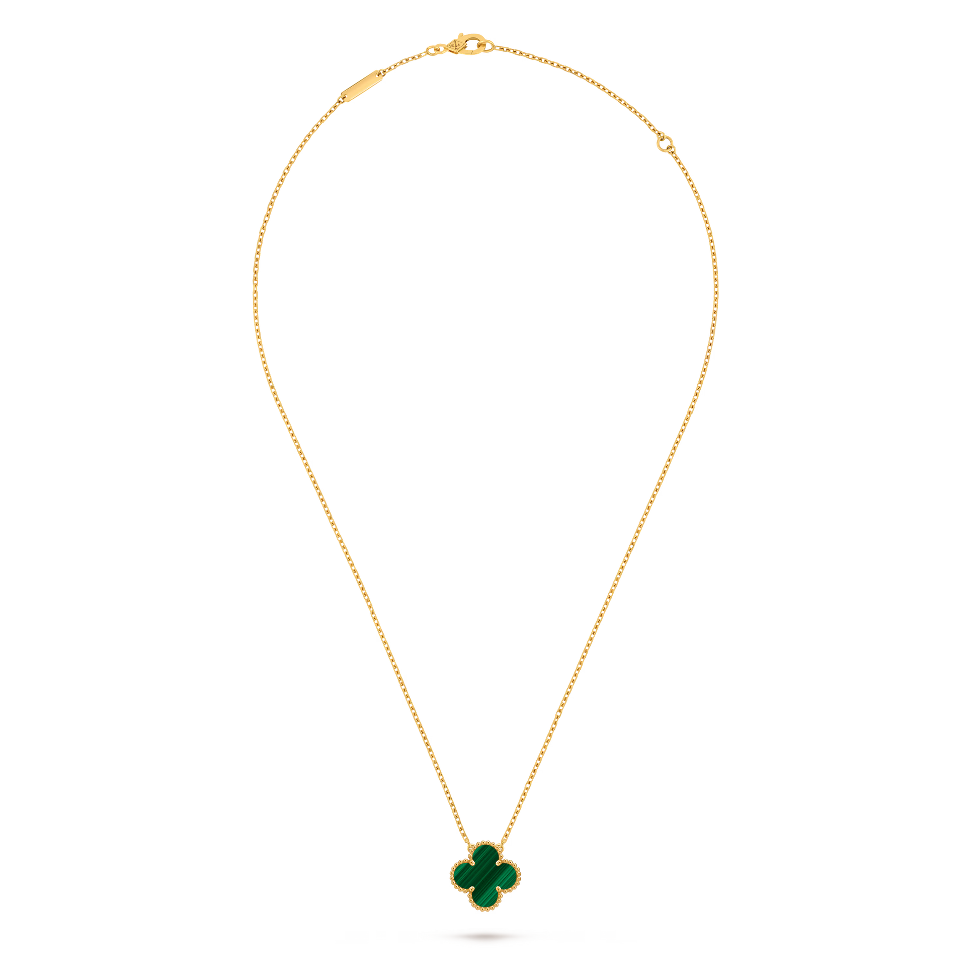 Alhambra Necklace Dark Green