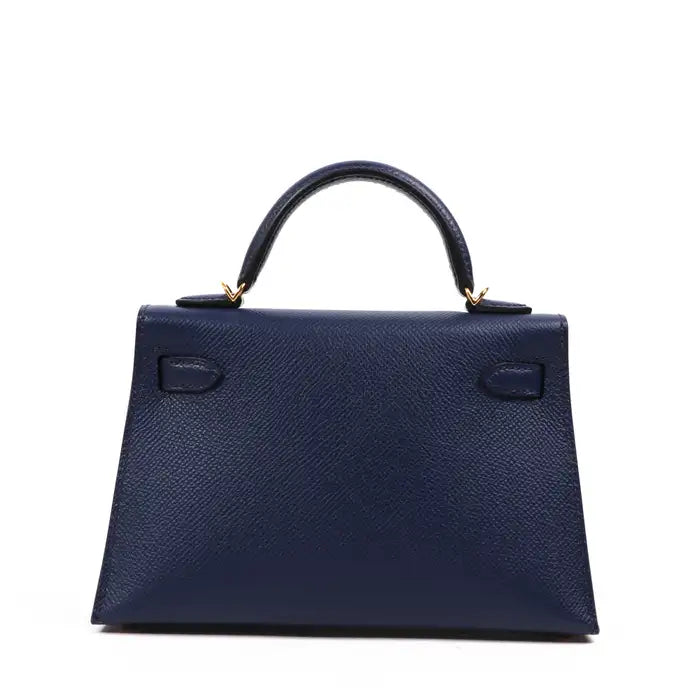 Hermès Kelly Mini II Blue Sapphire