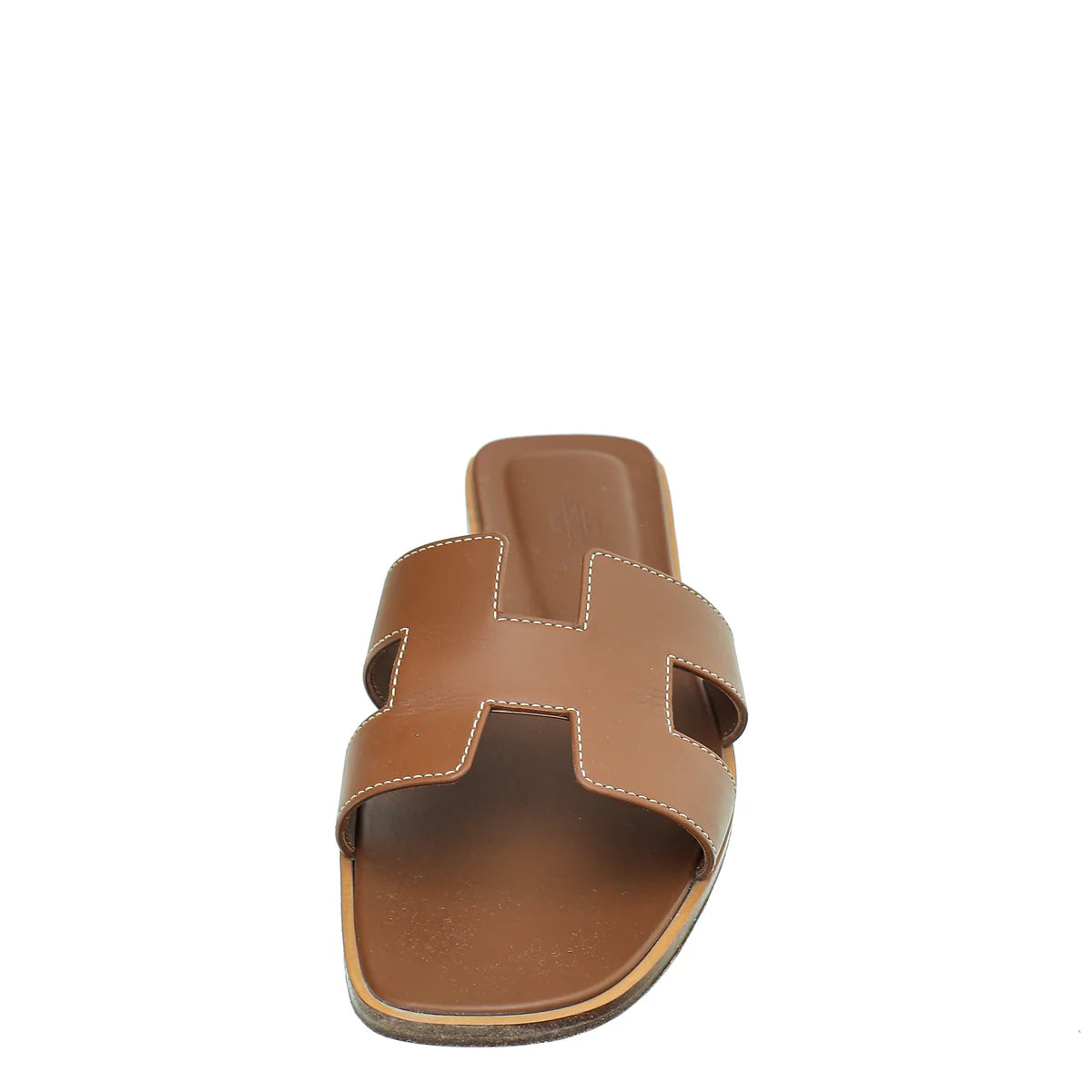 Hermes Gold Oran Sandal