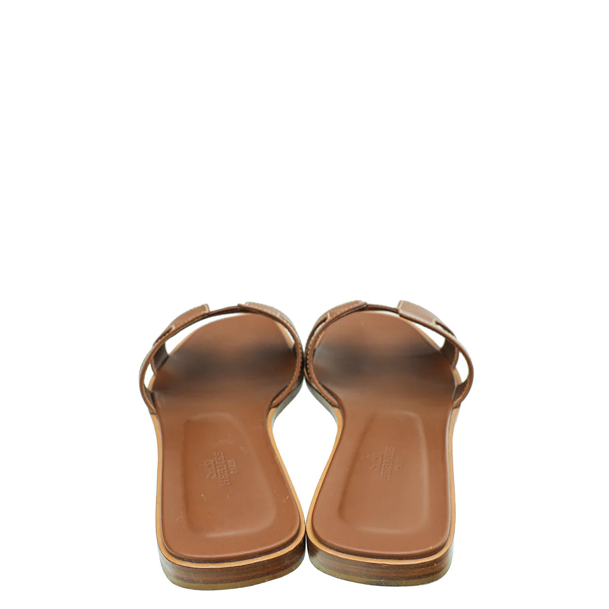 Hermes Gold Oran Sandal