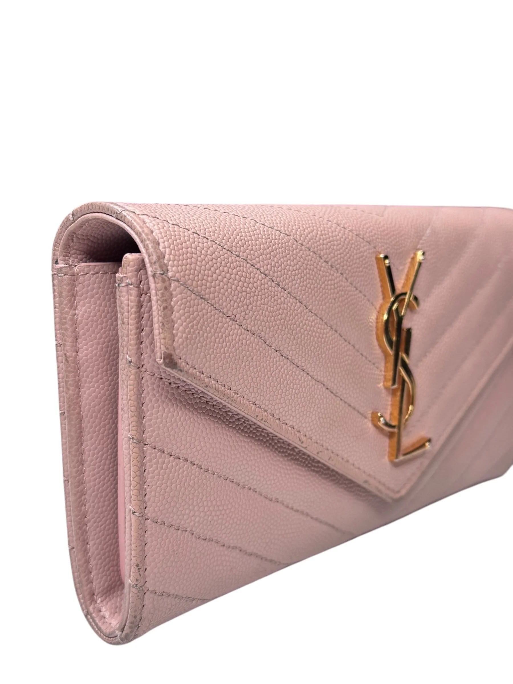 Ysl Monogram Envelope Long Wallet