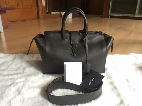 Ysl Smooth & Crocodile Embossed Bag