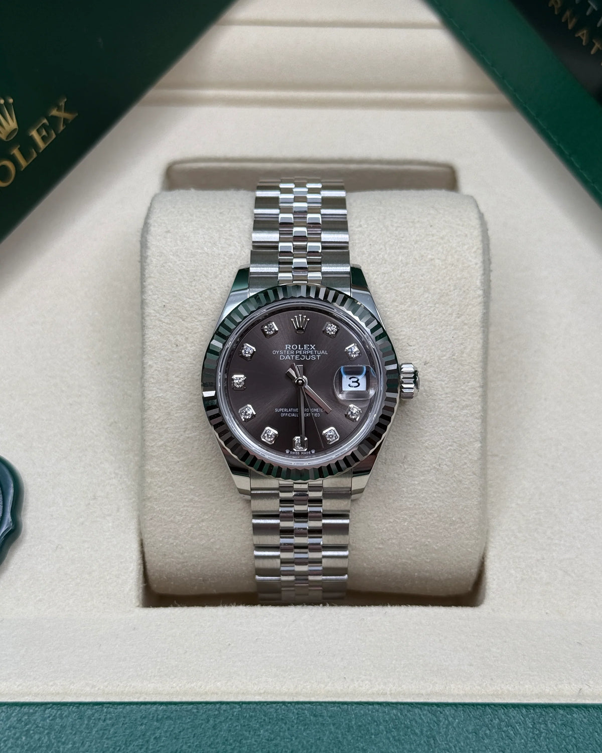 Rolex Datejust Oystersteel and white gold