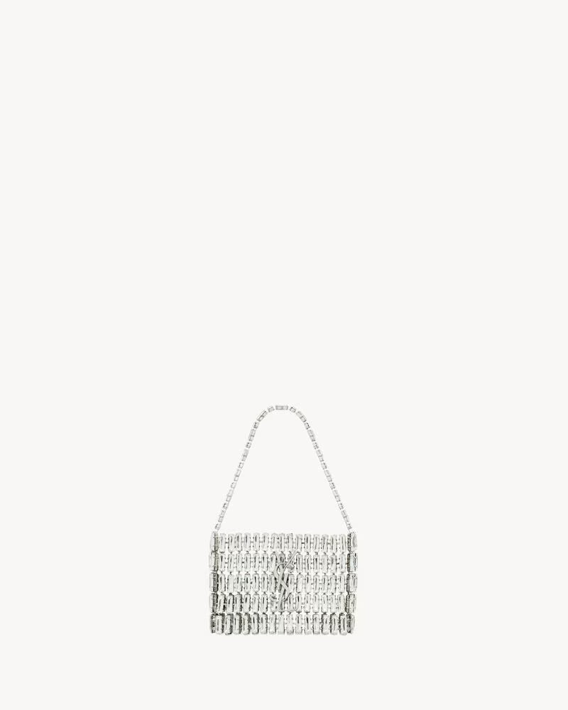 YSL Micro EVENING bag in crystals