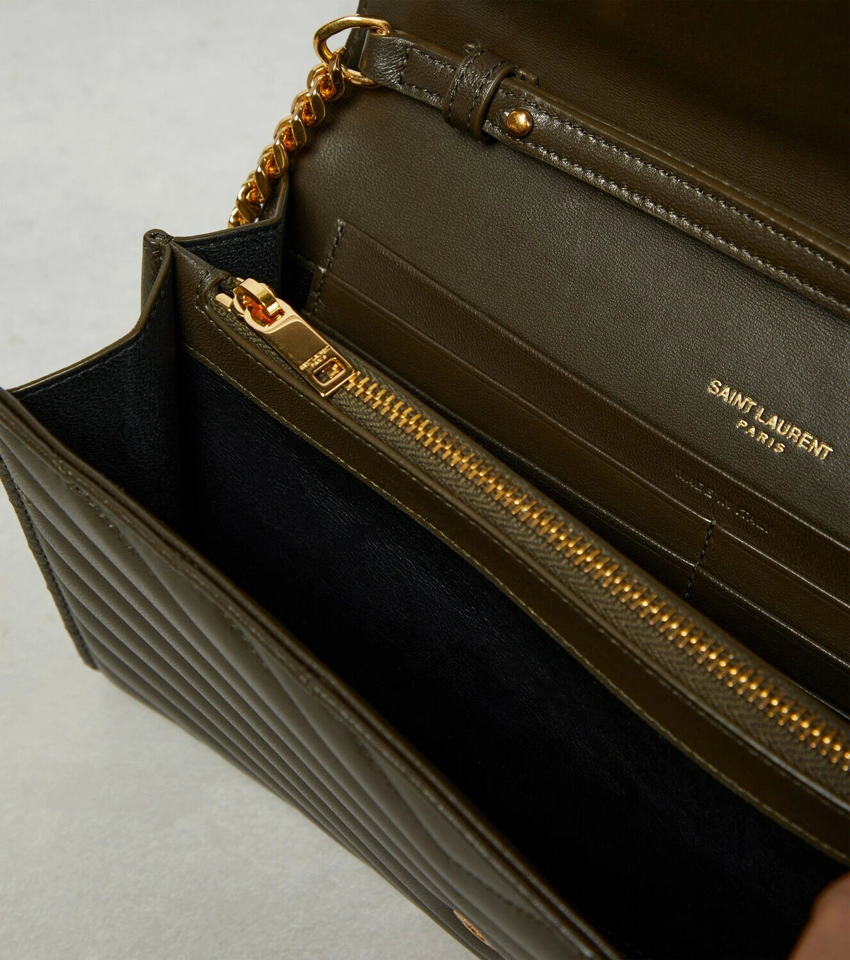 Ysl Cassandre Matelasse Leather Chain Bag