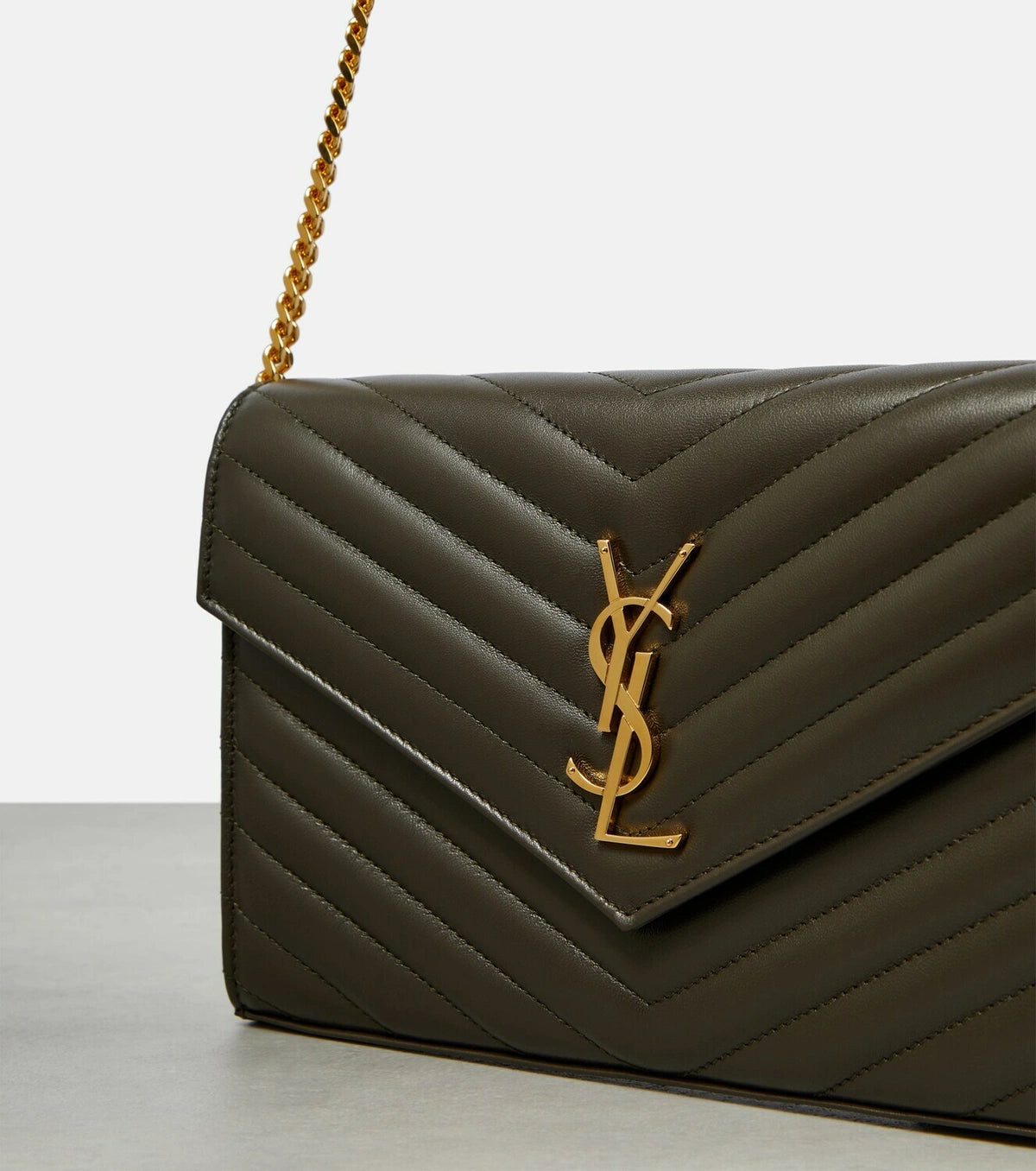 Ysl Cassandre Matelasse Leather Chain Bag