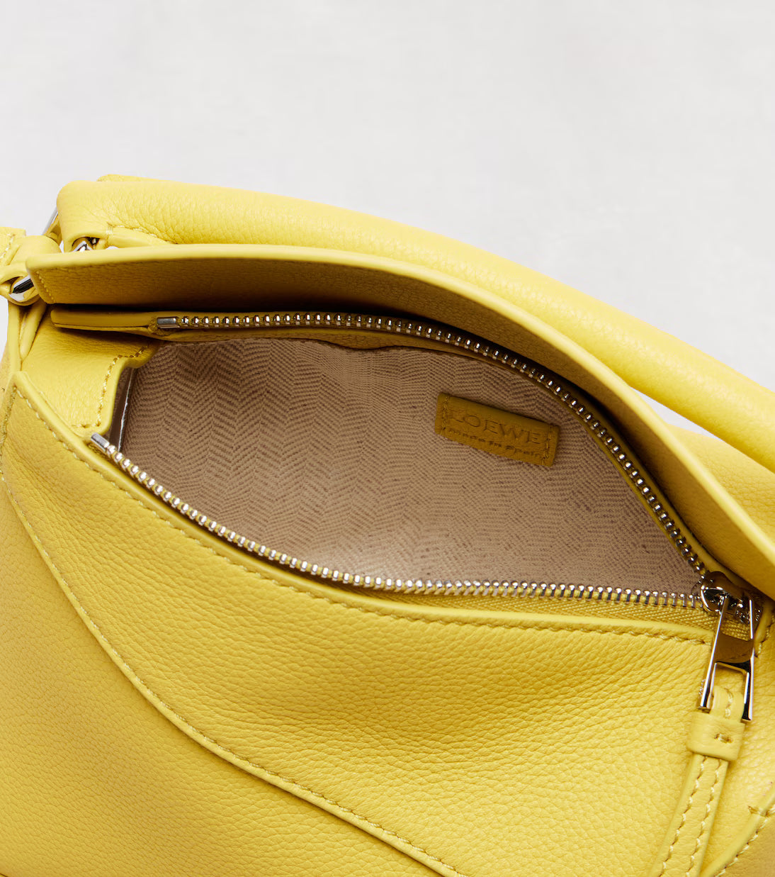 Loewe Puzzle Edge Mini leather tote bag