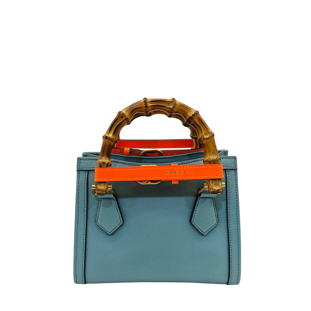 Gucci Mint Green Mini Diana Tote Bag