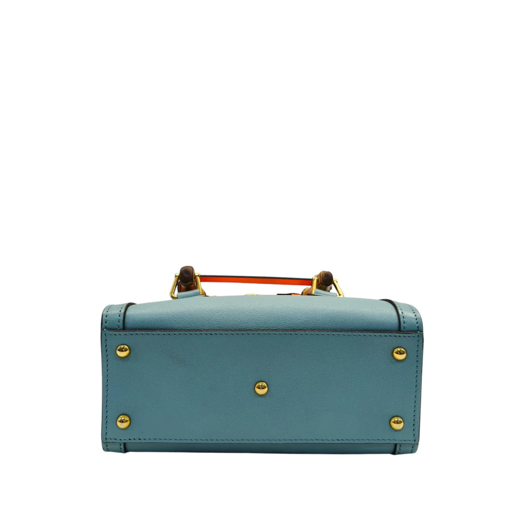 Gucci Mint Green Mini Diana Tote Bag