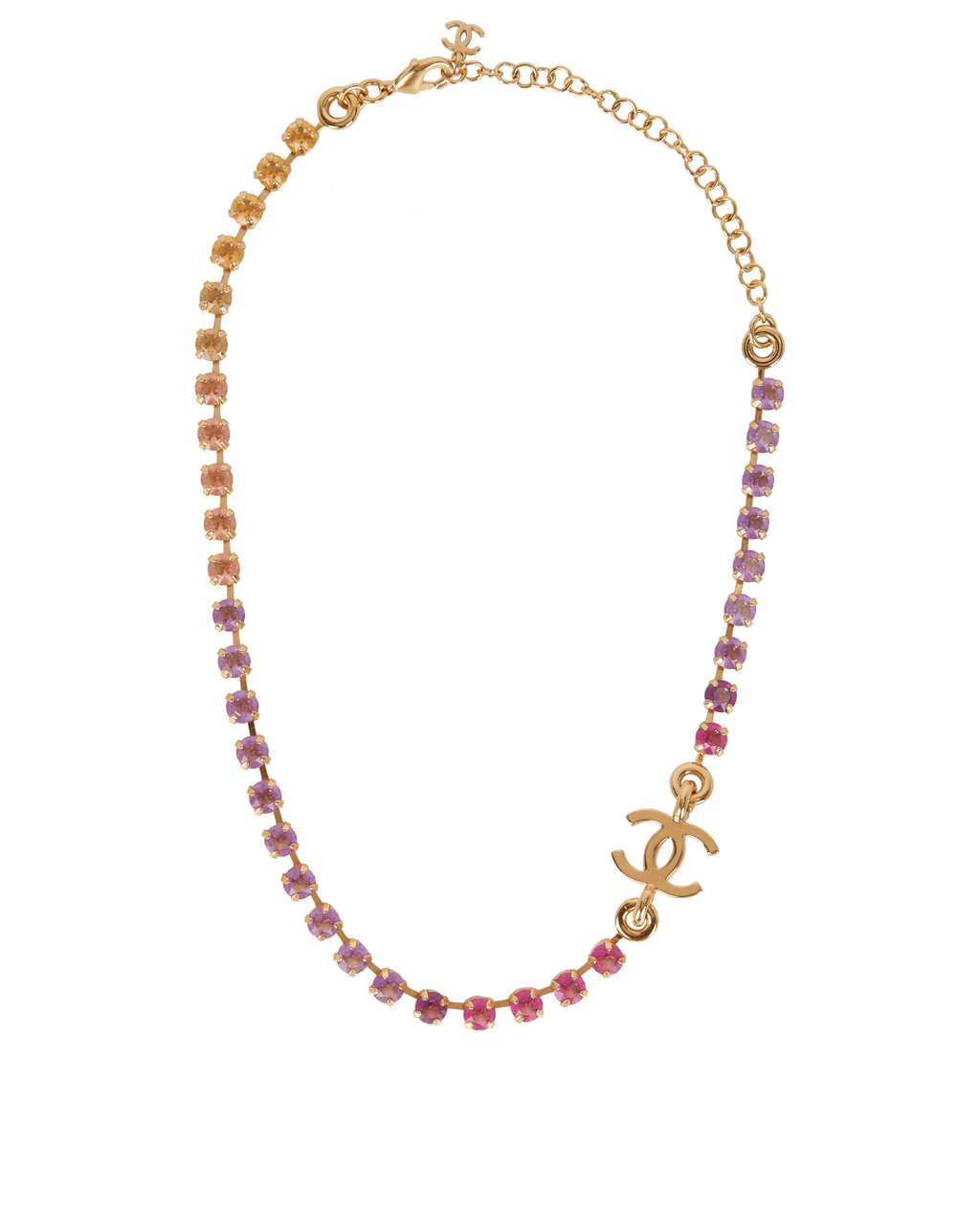 Chanel CC Rainbow Necklace