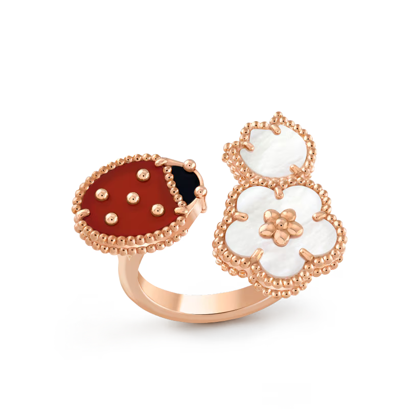 Van Cleef Lucky Spring Beetle Ring