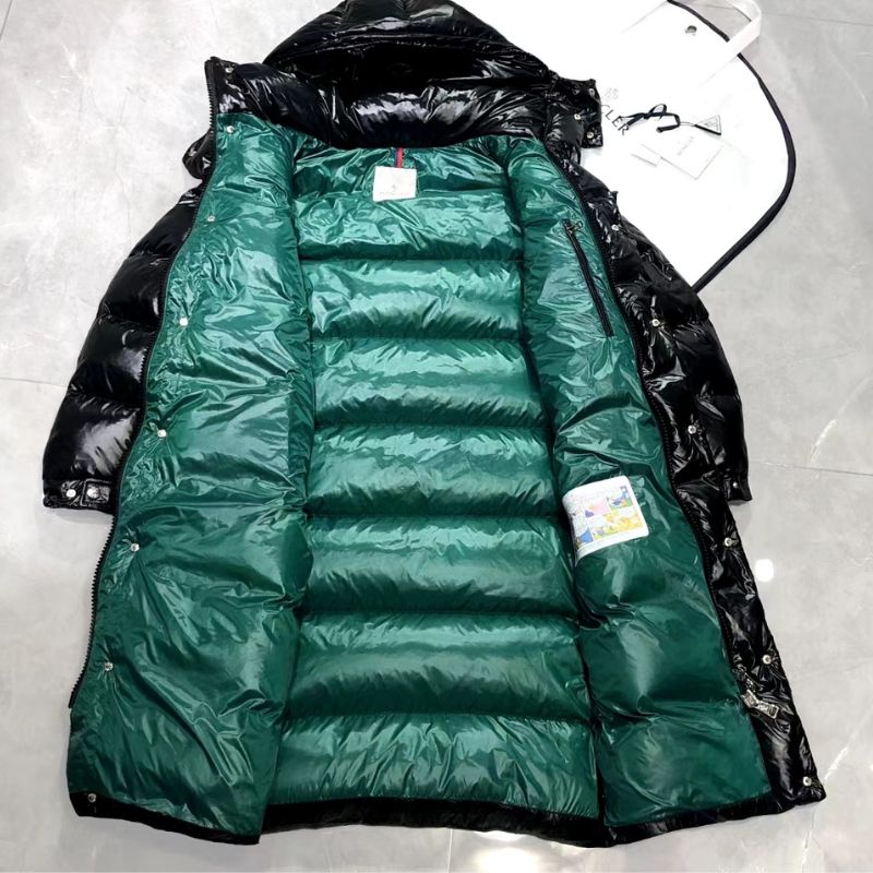 Moncler Inspired Detachable Hood Long Maya Down Jacket