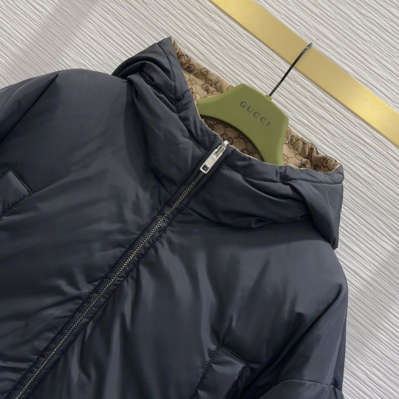 Gucci GG Parachute Nylon Padded Jacket