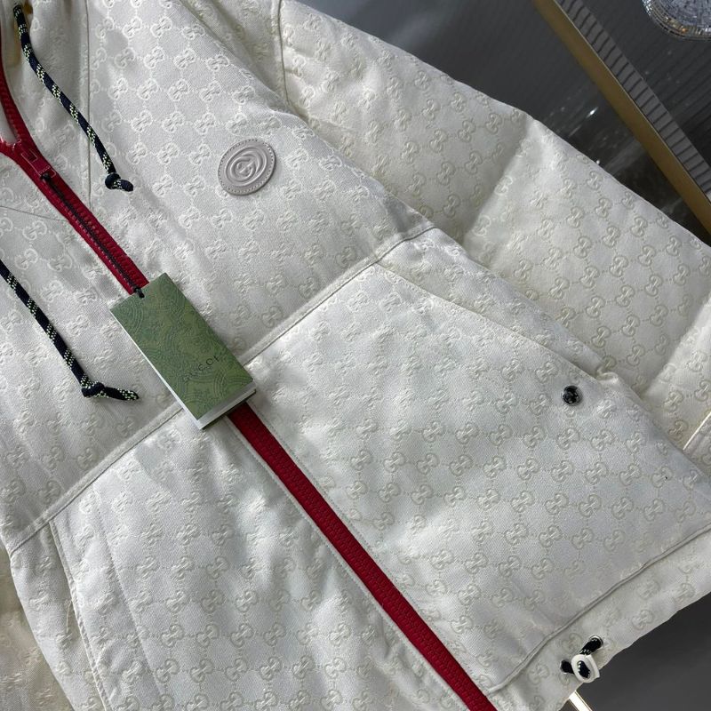Gucci GG Cotton Canvas Puffer Jacket