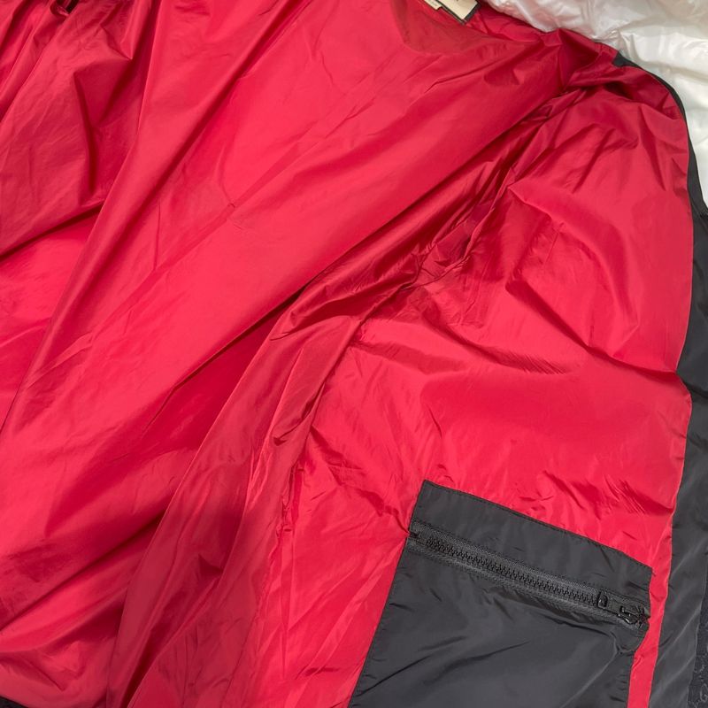 Gucci GG Cotton Canvas Black Puffer Jacket