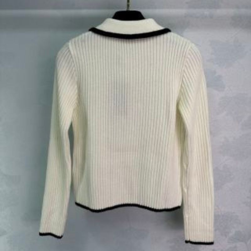 YSL Contrast Long Sleeved Sweatshirt