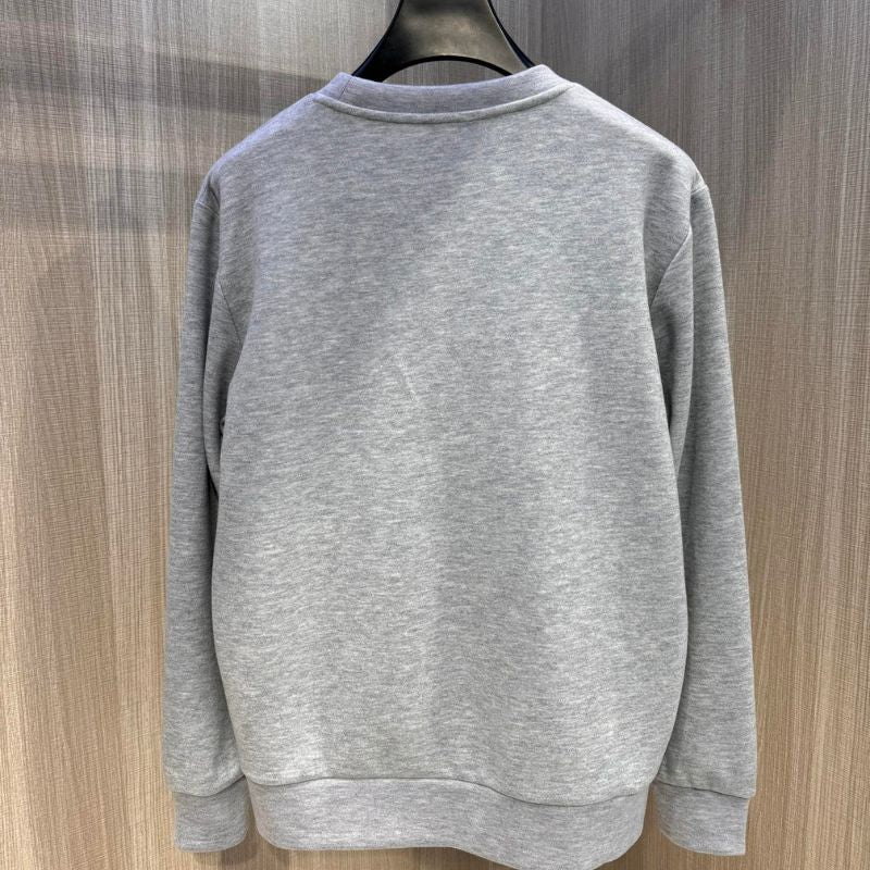Horse Head Embroidered Men's Cashmere Sweatshirt