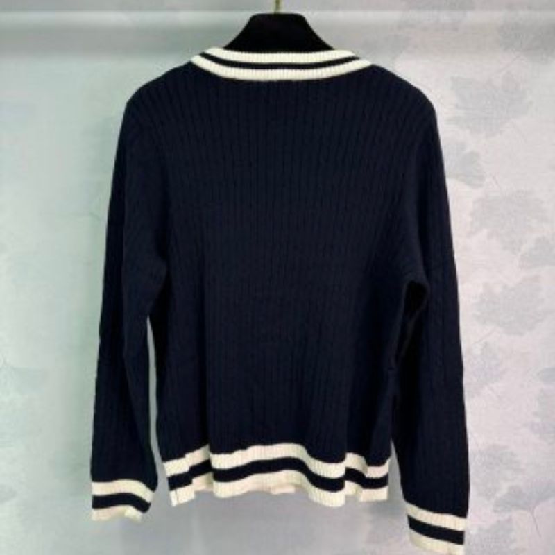 YSL V-Neck Wool Knitted