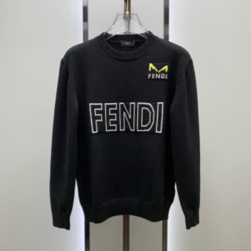 Fendi Color Matching Pattern Sweatshirt