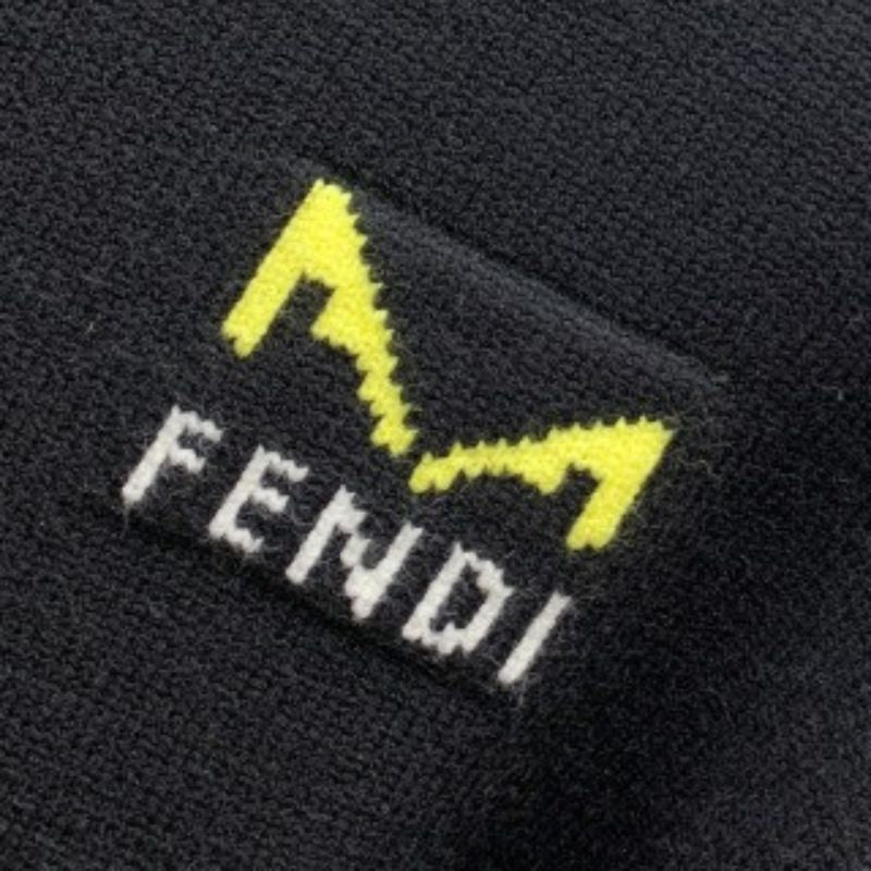 Fendi Color Matching Pattern Sweatshirt
