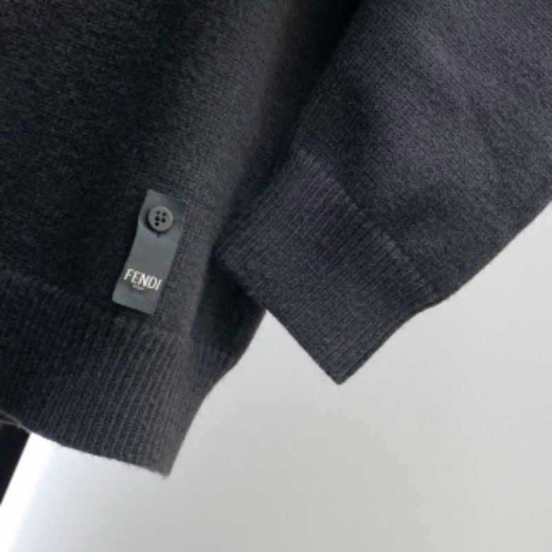 Fendi Eyes Letter Pattern Sweatshirt