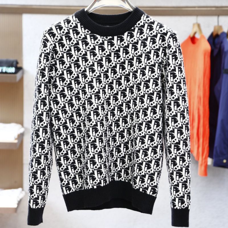 Dior Classic Ribbon Knit Sweatshirt