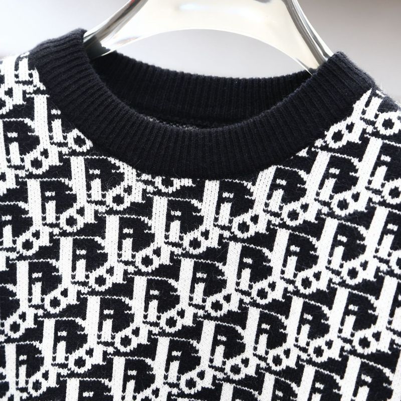 Dior Classic Ribbon Knit Sweatshirt