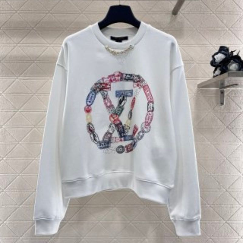 LV Chain Detail Logo Sweatshirt