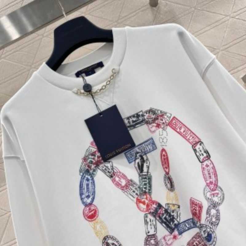 LV Chain Detail Logo Sweatshirt