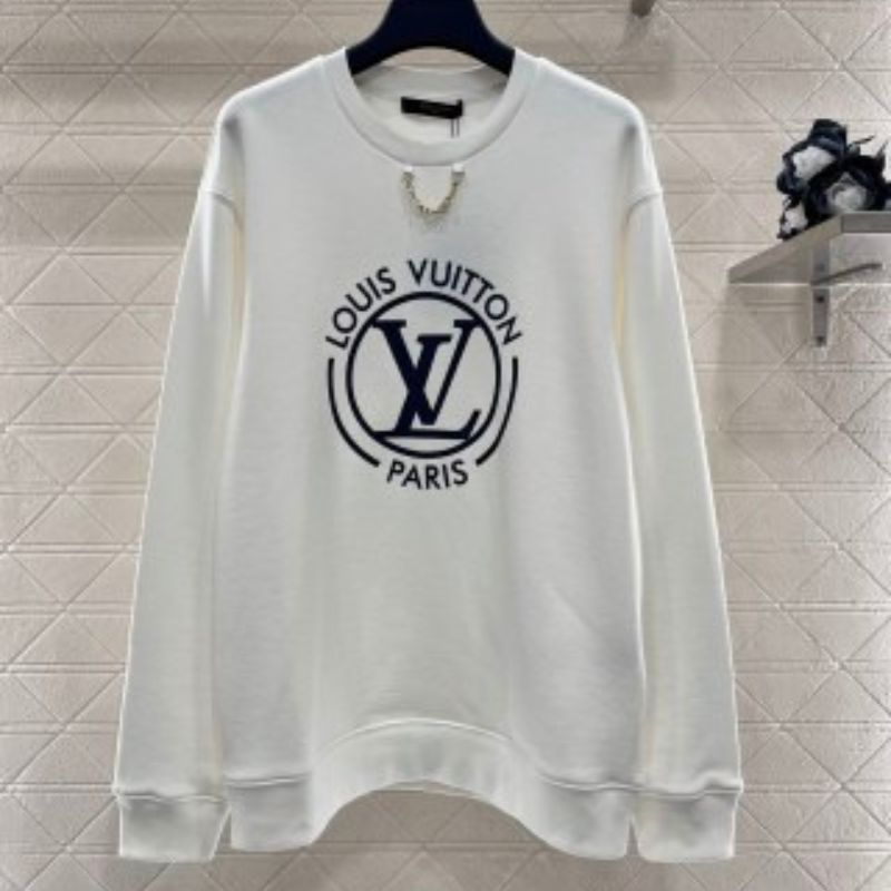 LV Chain Print Logo Sweatshirt