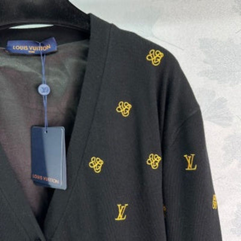 LV New Knitted Cardigan Sweatshirt